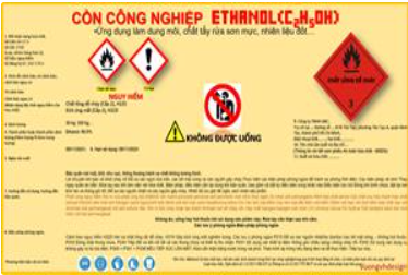Cảnh báo sự nguy hiểm của methanol, cồn công nghiệp đối với sức khỏe con người